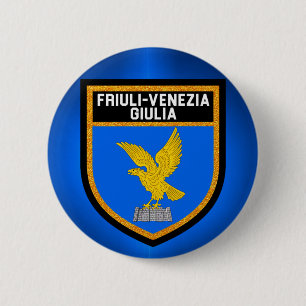 Fahne Friaul-Julisch Venetien Button