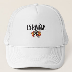 Fahne für das Shirt "Spanien Fußball" Truckerkappe