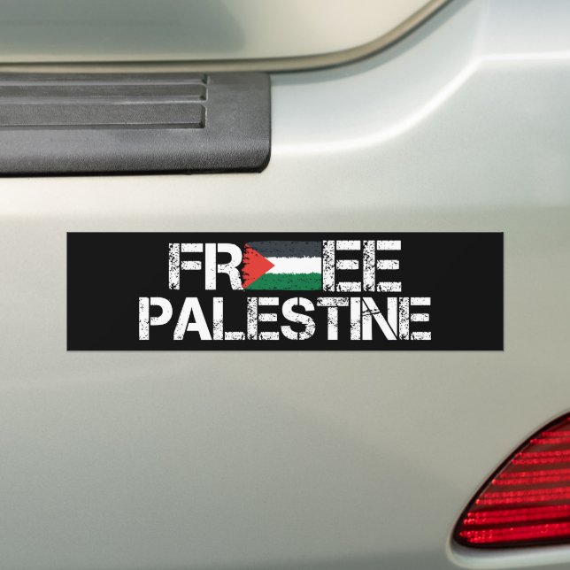 Fahne für die Freiheit Palästinas Autoaufkleber (Auf Auto)