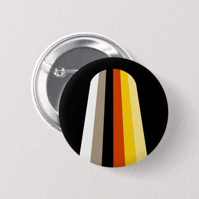 Fahne für lange Haare Button (Vorne & Hinten)