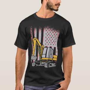 Fahne für Schwergeräte T-Shirt