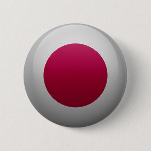Fahne Japans Button