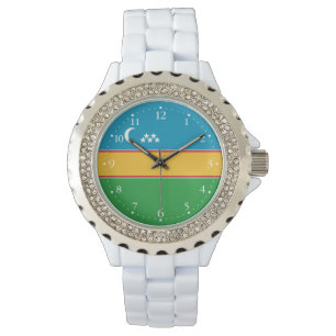 Fahne Karakalpakstan Armbanduhr