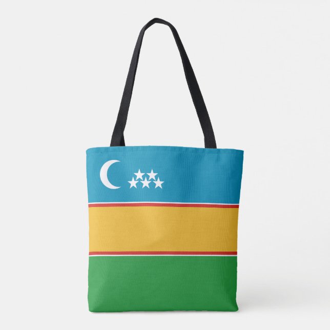 Fahne Karakalpakstan Tasche (Rückseite)