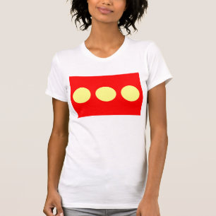 Fahne "LARGE DRINT Freetown Christiania" T-Shirt