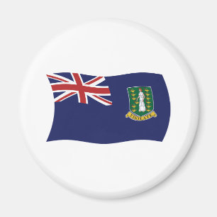 Fahne Magnet Britische Jungferninseln