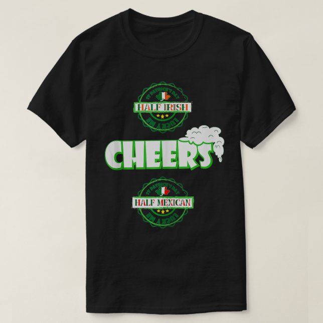 Fahne mexikanische Fahne aus der Eiszeit T-Shirt (Design vorne)