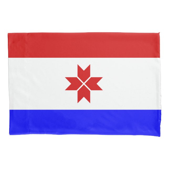 Fahne Mordovia Kissenbezug (Vorderseite)