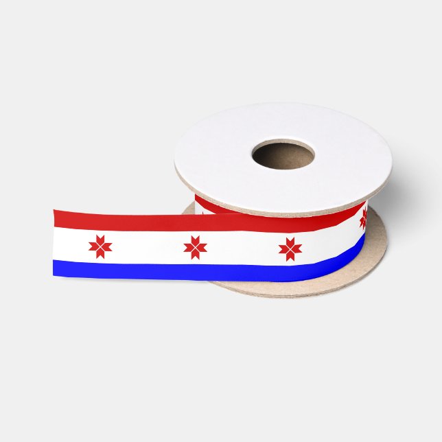 Fahne Mordovia Satinband (Spule)