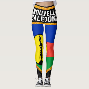 Fahne Neukaledonien Leggings