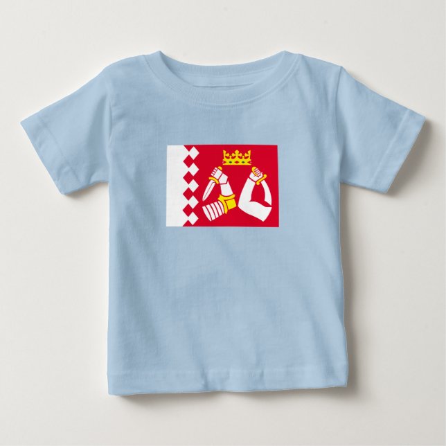 Fahne Nord Karelia Baby T-shirt (Vorderseite)