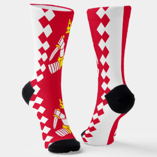Fahne Nord Karelia Socken