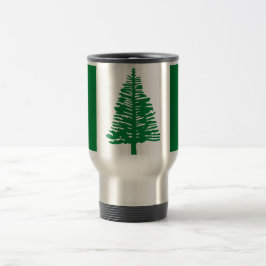 Fahne Norfolk Island Travel/Pendlerische Tasse