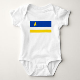 Fahne Patriotic Buryatia Baby Strampler