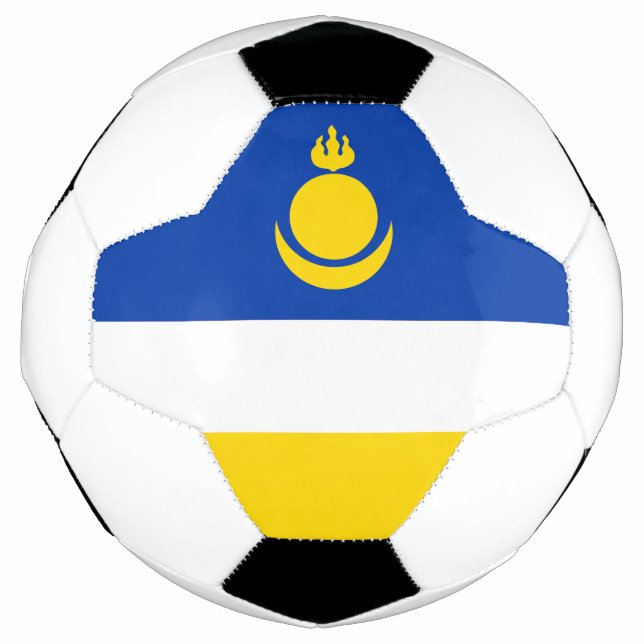 Fahne Patriotic Buryatia Fußball (Vorderseite)
