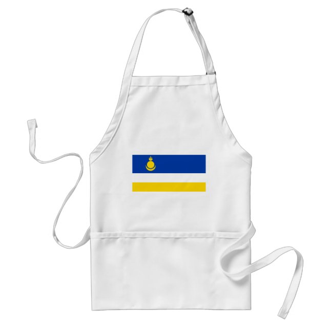 Fahne Patriotic Buryatia Schürze (Vorne)