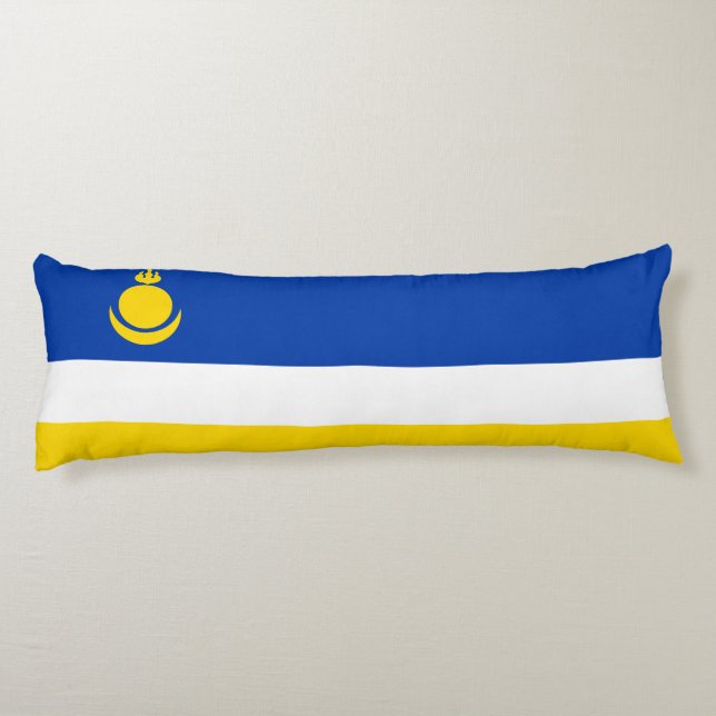 Fahne Patriotic Buryatia Seitenschläferkissen (Rückseite)