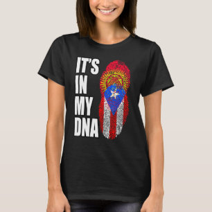 Fahne "Puerto Rico" und "Kirgisistan" T-Shirt