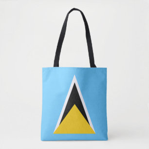 Fahne Saint Lucia Tasche