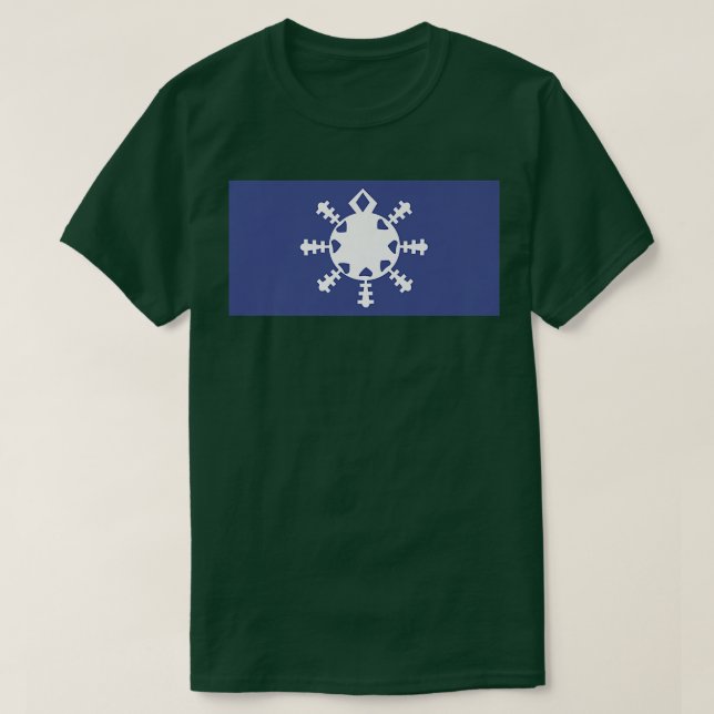 Fahne Snowflake Arizona T-Shirt (Design vorne)