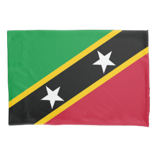 Fahne St. Kitts und Nevis Kissenbezug