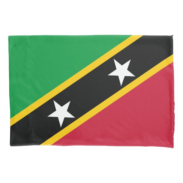 Fahne St. Kitts und Nevis Kissenbezug (Vorderseite)