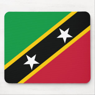 Fahne St. Kitts und Nevis Mousepad