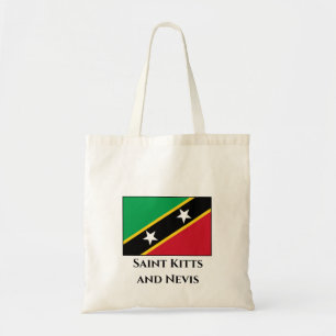 Fahne St. Kitts und Nevis Tragetasche