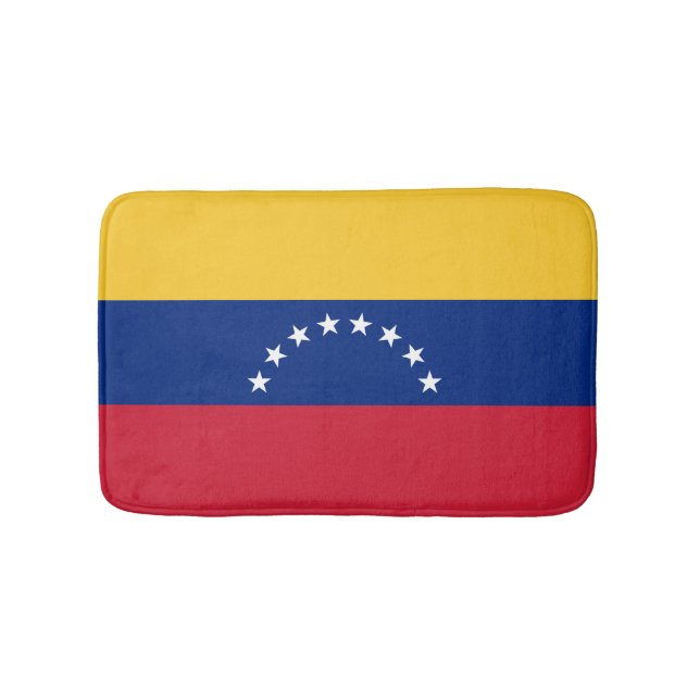 Fahne Venezuela Badematte (Vorderseite)