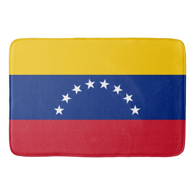 Fahne Venezuela Badematte (Vorderseite)