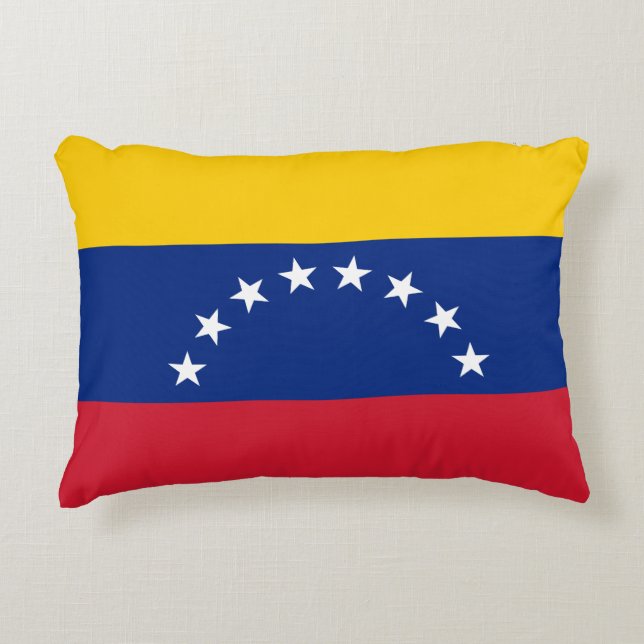 Fahne Venezuela Dekokissen (Vorderseite)