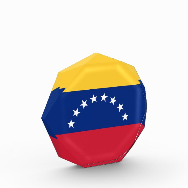 Fahne Venezuela Fotoblock (Links)