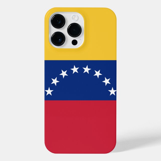Fahne Venezuela iPhone 14 Pro Max Hülle (Rückseite)