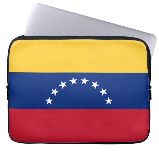 Fahne Venezuela Laptopschutzhülle (Vorderseite)