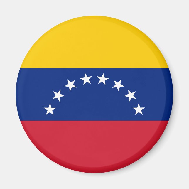 Fahne Venezuela Magnet (Vorne)