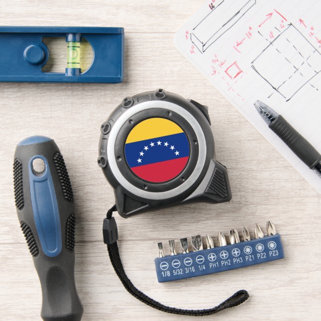 Fahne Venezuela Maßband (Werkstatt)
