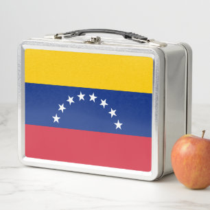 Fahne Venezuela Metall Brotdose