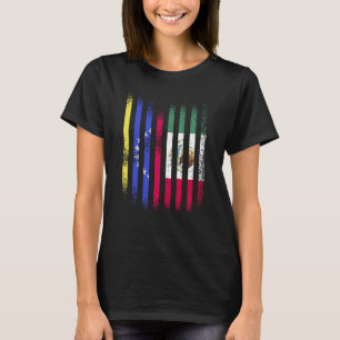 Fahne Venezuela Mexiko Land Flaggen Streifen T-Shirt