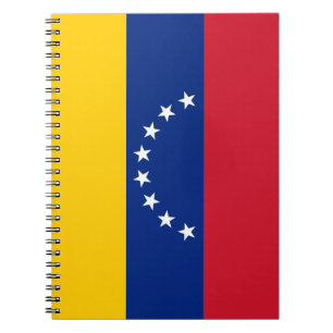 Fahne Venezuela Notizblock