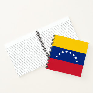Fahne Venezuela Notizbuch