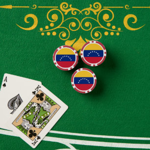 Fahne Venezuela Pokerchips