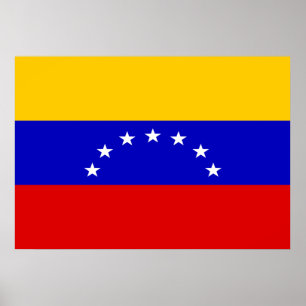 Fahne Venezuela Poster