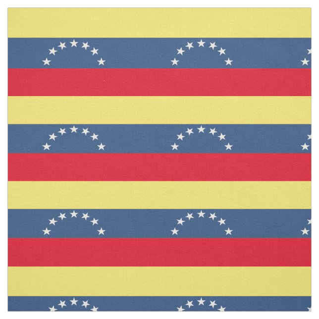 Fahne Venezuela Stoff (Muster)