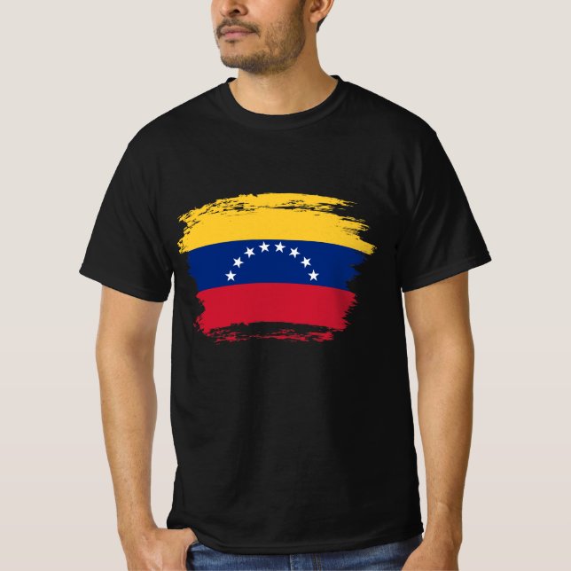 Fahne Venezuela T-Shirt (Vorderseite)