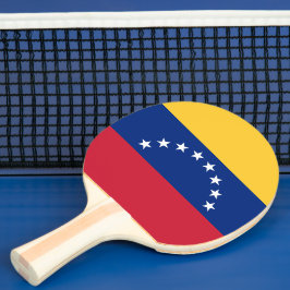 Fahne Venezuela Tischtennis Schläger