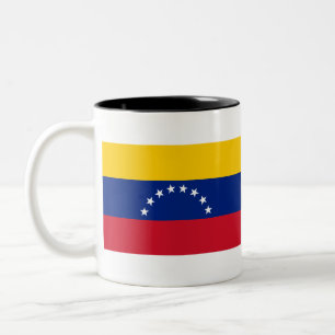 Fahne Venezuela Zweifarbige Tasse