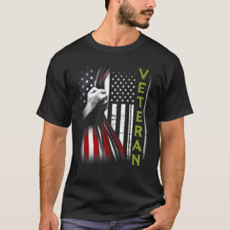 Fahne Veteran Hand Veteran Flag T-Shirt