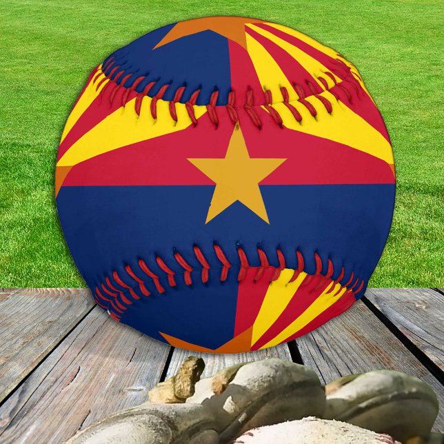 Fahne von Arizona, Sport von Arizona / Baseball-Ba Baseball (Von Creator hochgeladen)