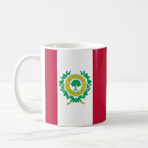 Fahne von Raleigh, North Carolina Coffee Tasse