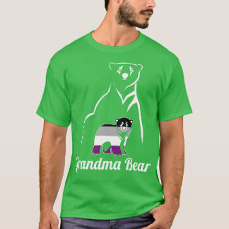 Fahne zum asexuellen LGBT-Bären-Ace-Preis T-Shirt